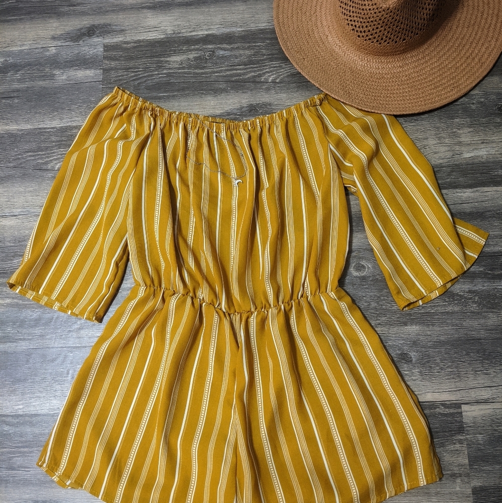 Off the Shoulder Romper